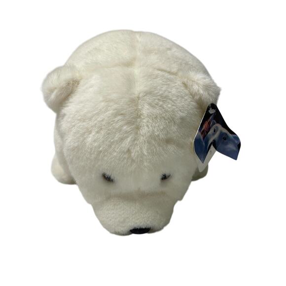 Vintage 1994 Coca-Cola Polar Bear Plush 12” Stuffed Animal with Badge Logo Tag - Picture 6 of 15